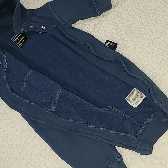 (Pre-loved) GAP Fleece Hoodie Jumpsuit - Picture 5 of 6